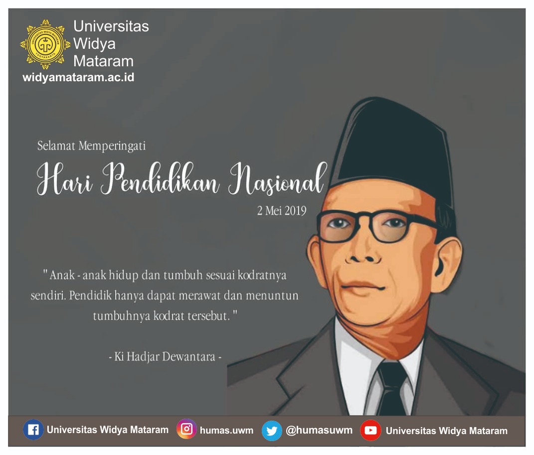 Ucapan Hari Pendidikan Nasional 2 Mei 2019