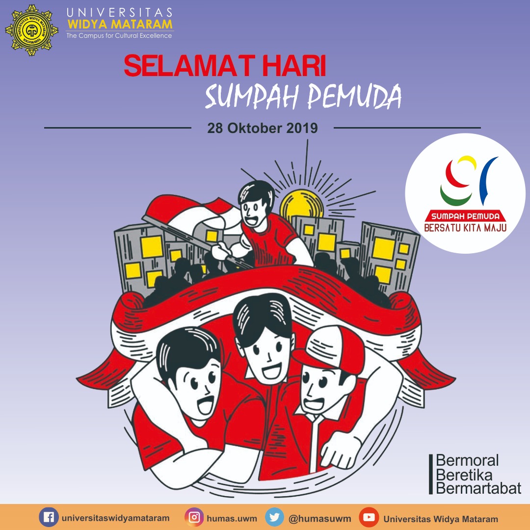 Selamat Hari Sumpah Pemuda 2019