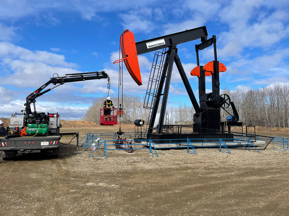 Pumpjack Maintenance And Installation Services New Age Oil