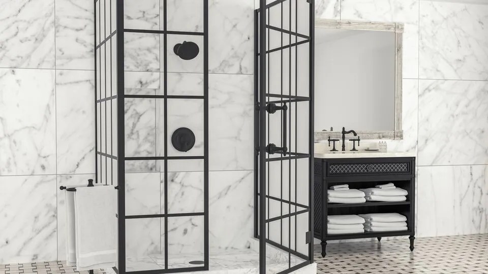 ShowerGuard® Clear™ New Angle Beveling