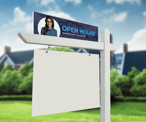 Real Estate Sign Riders, Realtor Open House Rider Signs, Rider Signs