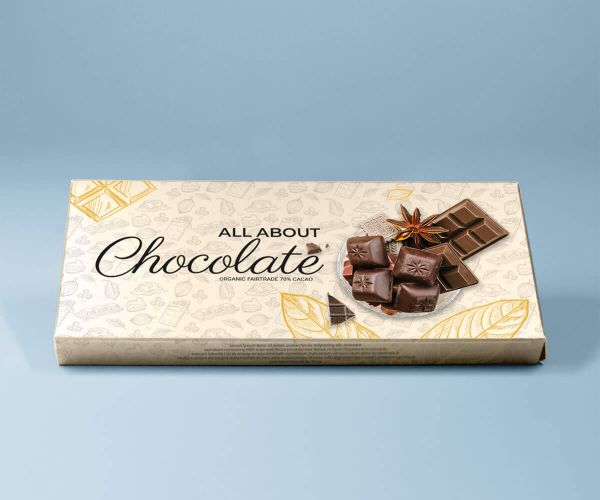 Chocolate Bar Packaging, Chocolate Bar Box Package Printing