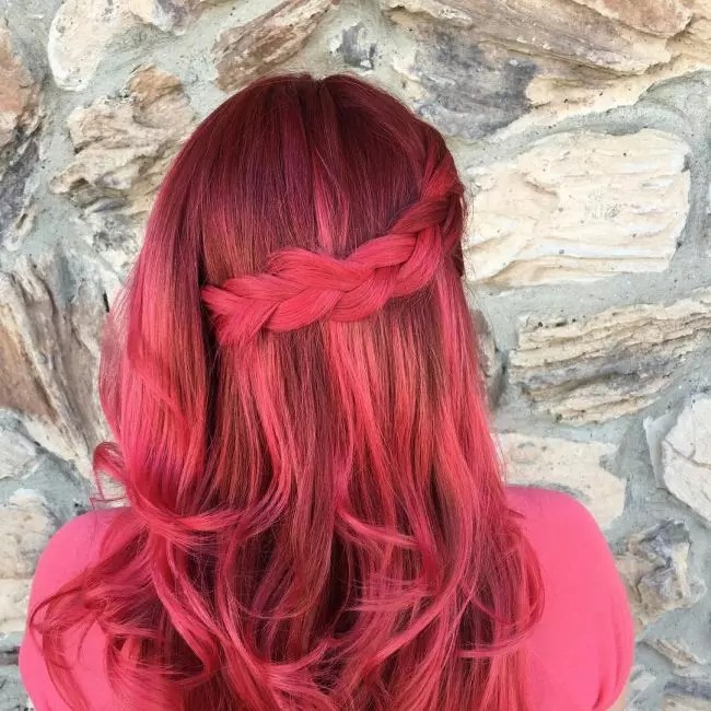 45 Thrilling Ways of Achieving the Red Ombre Hair Sassy Flames