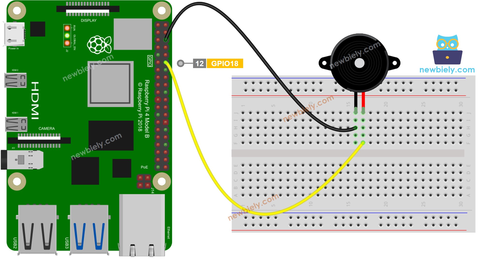 Raspberry Pi Piezo Buzzer Raspberry Pi Tutorial