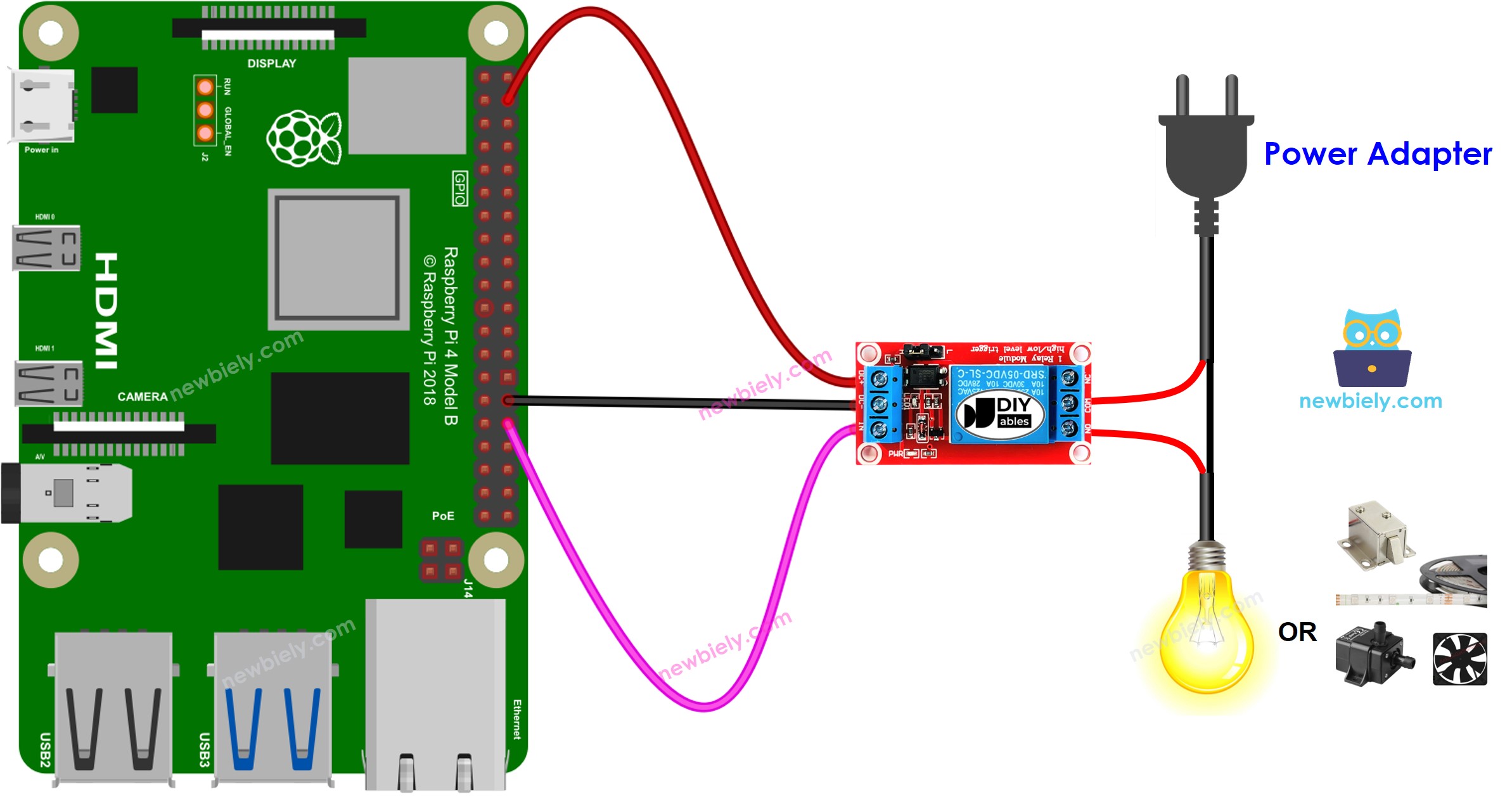 Raspberry Pi - Relay | Raspberry Pi Tutorial