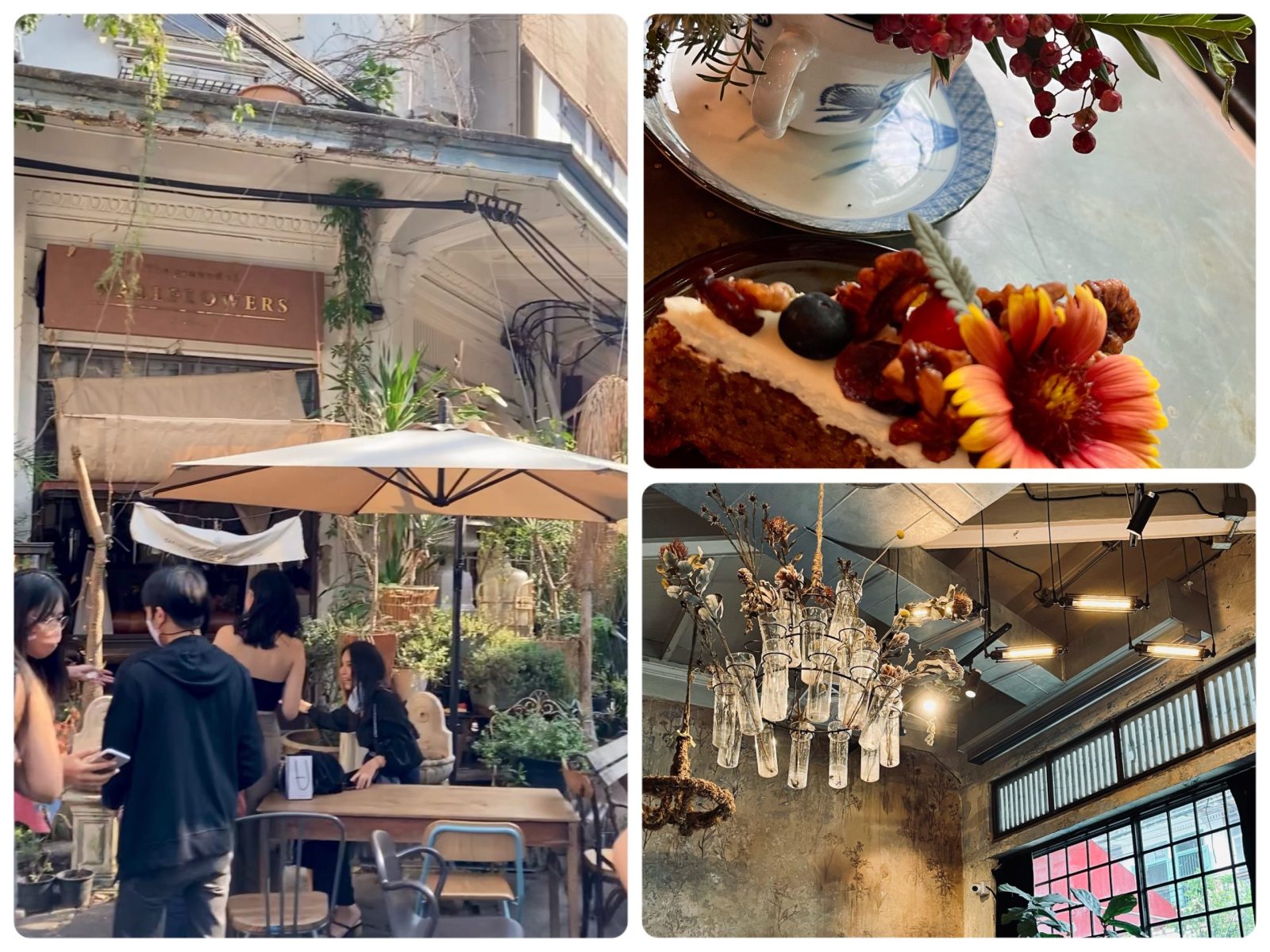 23年最新 ヤワラート近くの超おしゃれ[ウォールフラワーズカフェ]
