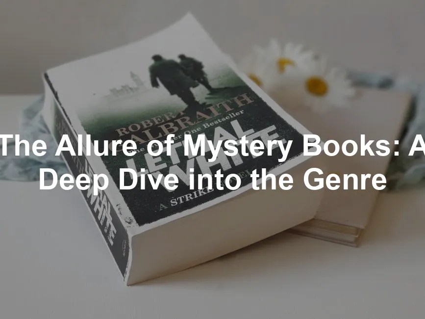 The Allure of Mystery Books A Deep Dive into the Genre