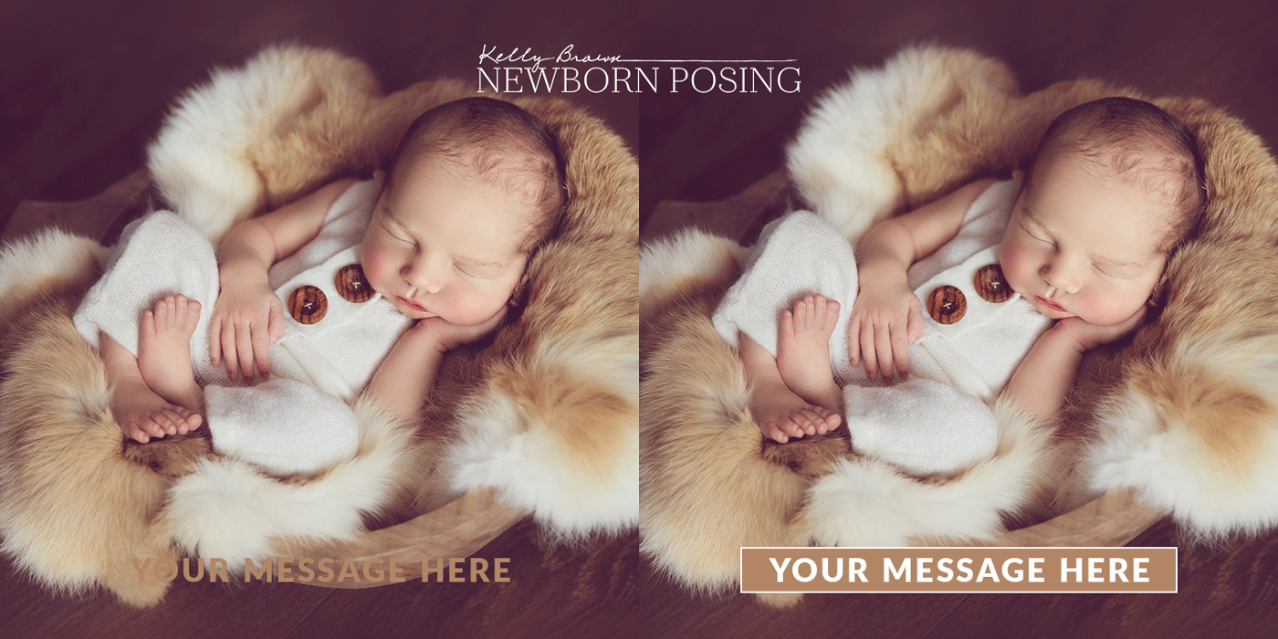 Elements of Art in Photography Value Newborn Posing