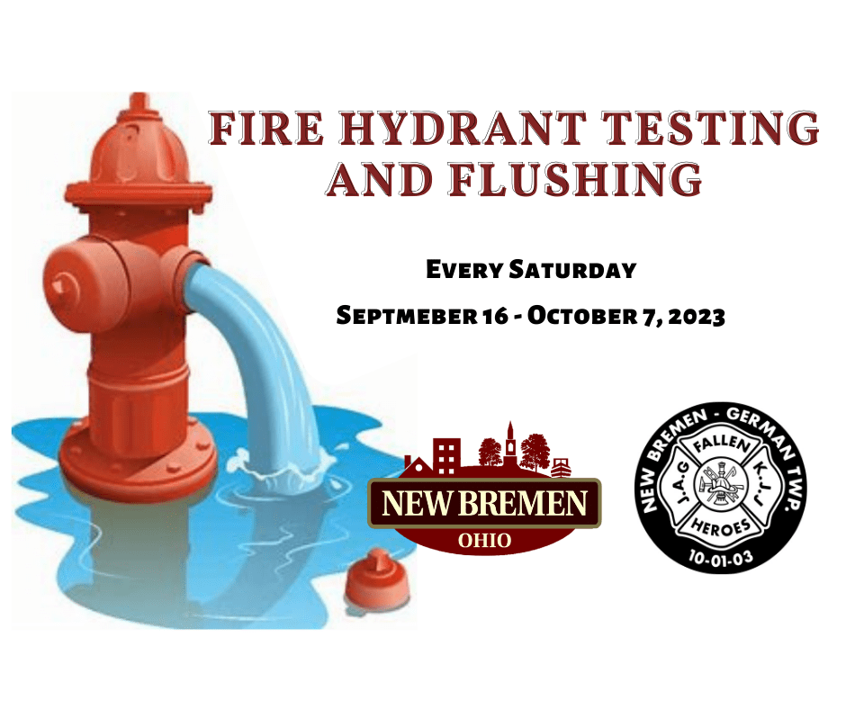 Hydrant Testing 2023 Village of New Bremen