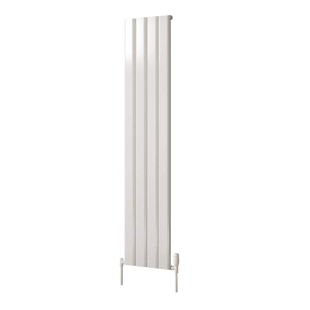 Affinity 1800 x 462m Single White Vertical Radiator Vaporo Towel Rails