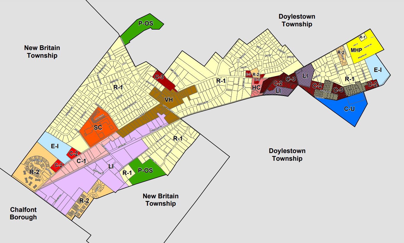 Zoning New Britain Borough