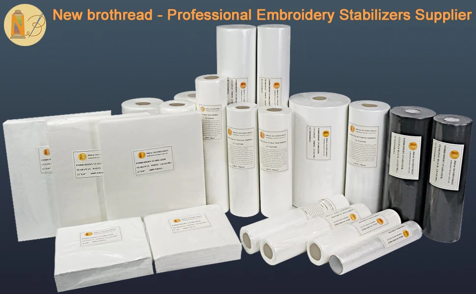 Which stabilizers to use for machine embroidery? New brothread