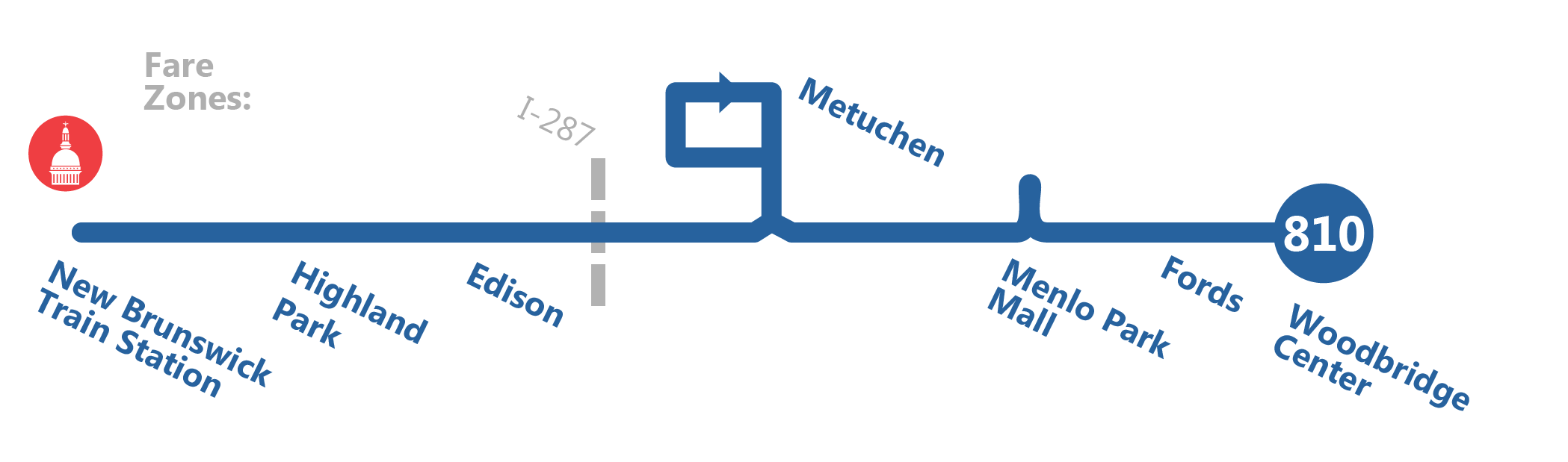 810 NJ Transit New Brunswick Buses