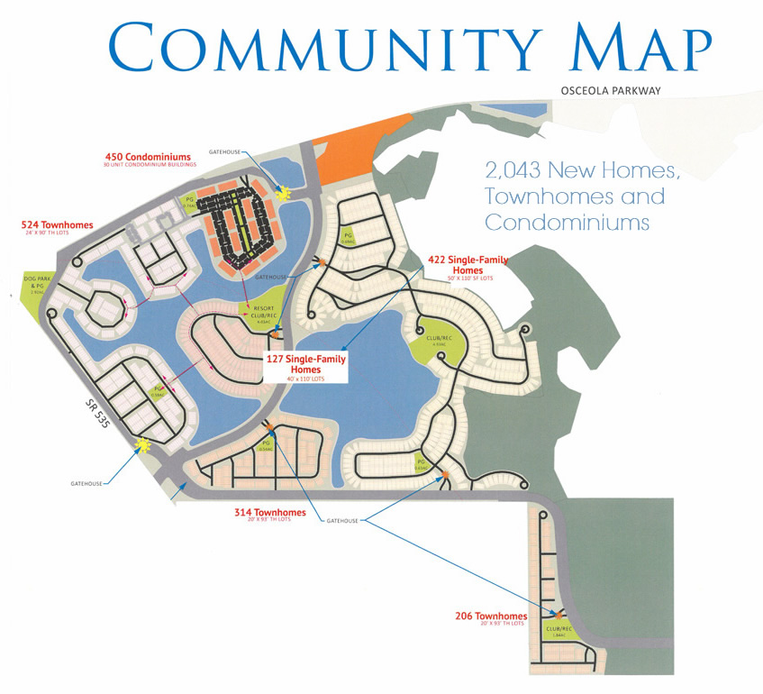 Storey Lake near Disney Orlando by Lennar new vacation homes for saleNew Build Homes
