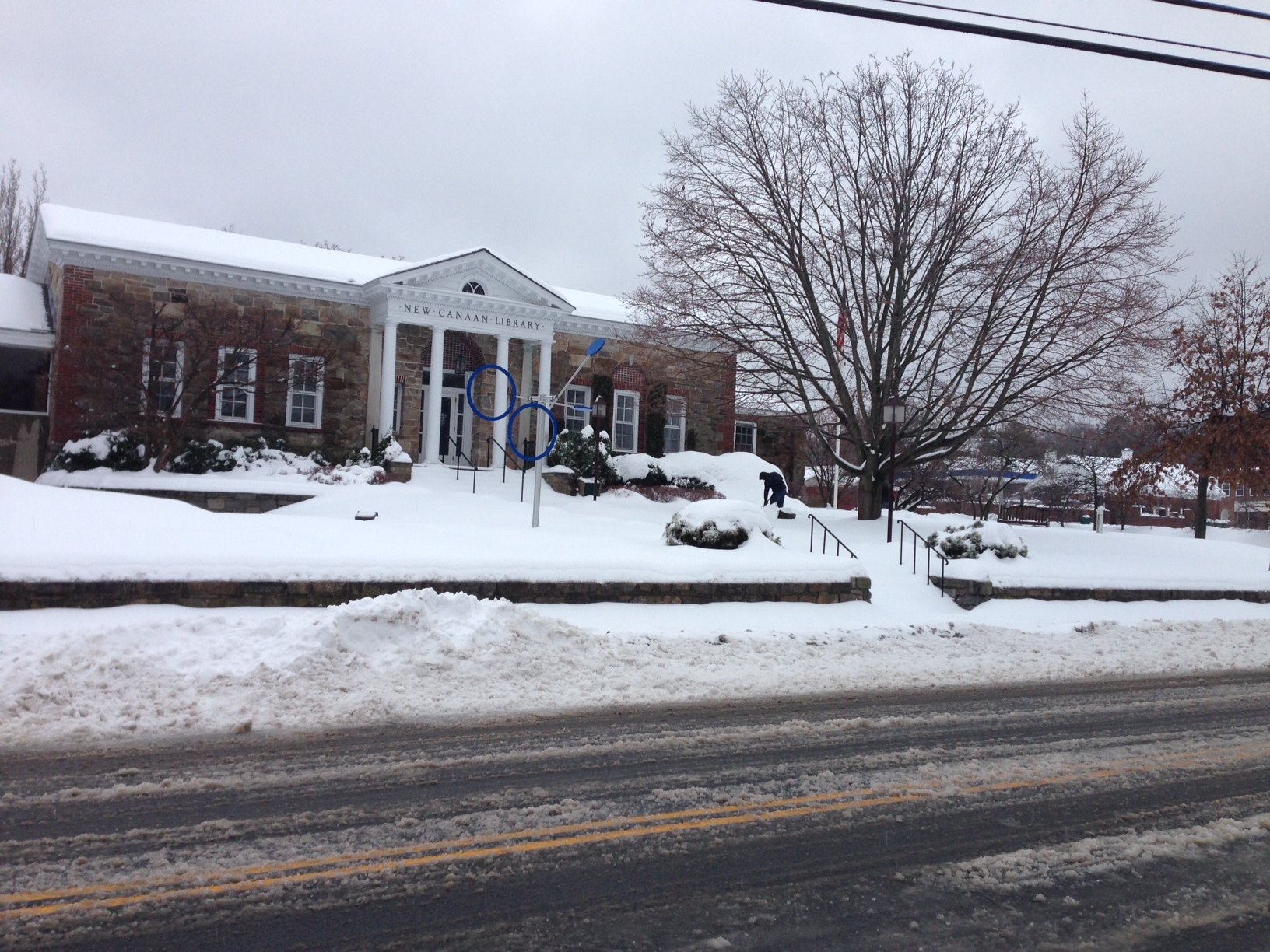 New Canaan Library, YMCA to Open at Noon