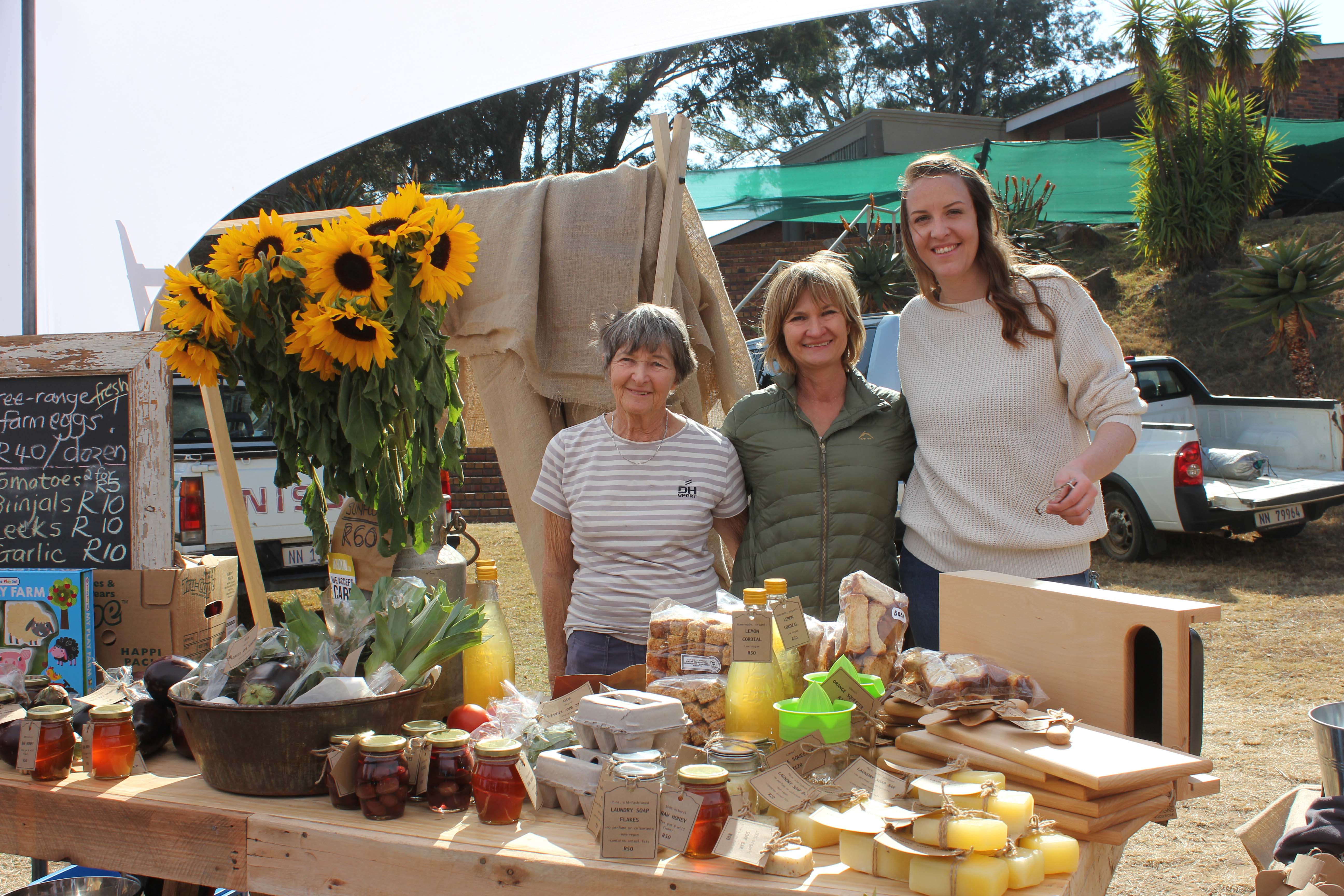 Newcastle Farmers Market, where the community family