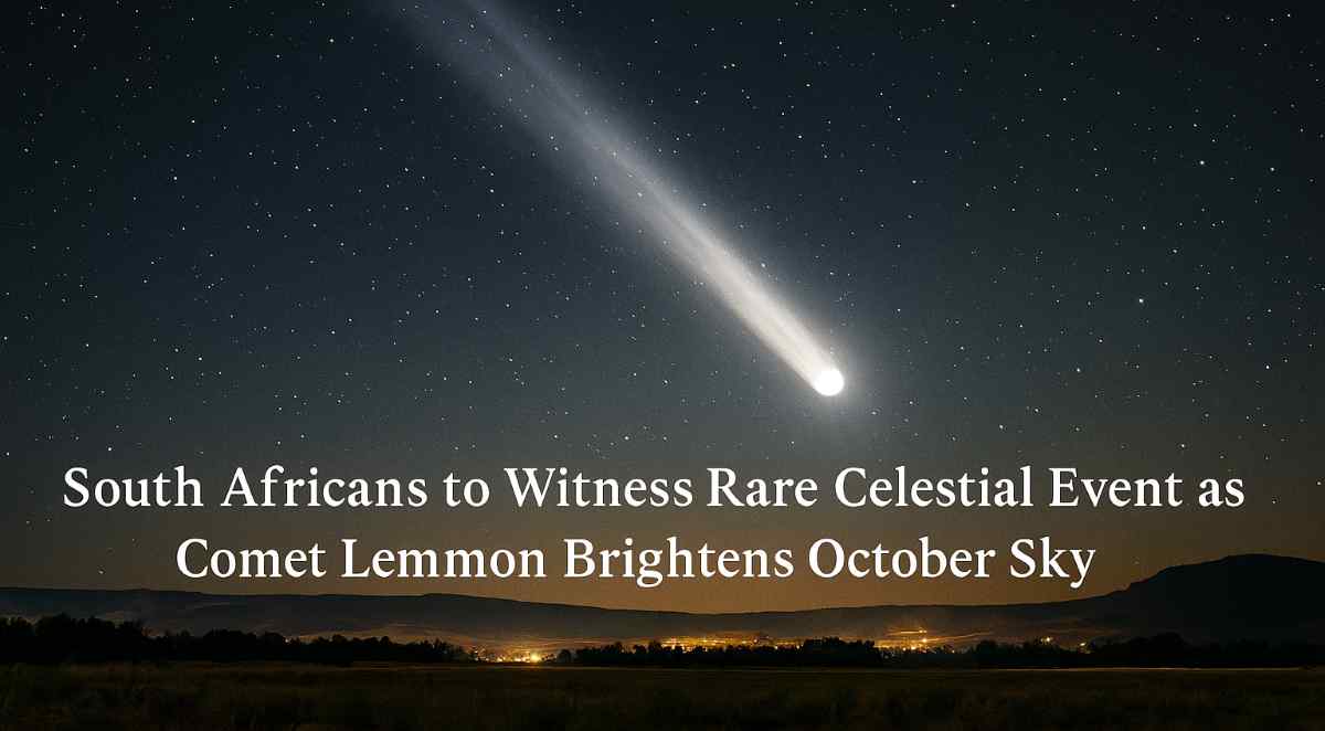 South Africans to Witness Comet Lemmon How and When to See October’s