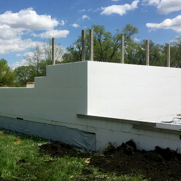 ICF Homes. Concrete Homes Energy Efficient Des Moines Iowa Custom