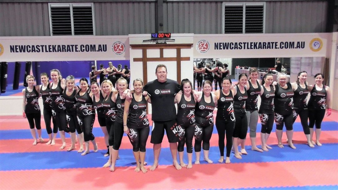 Ladies’ Kickboxing Newcastle Karate