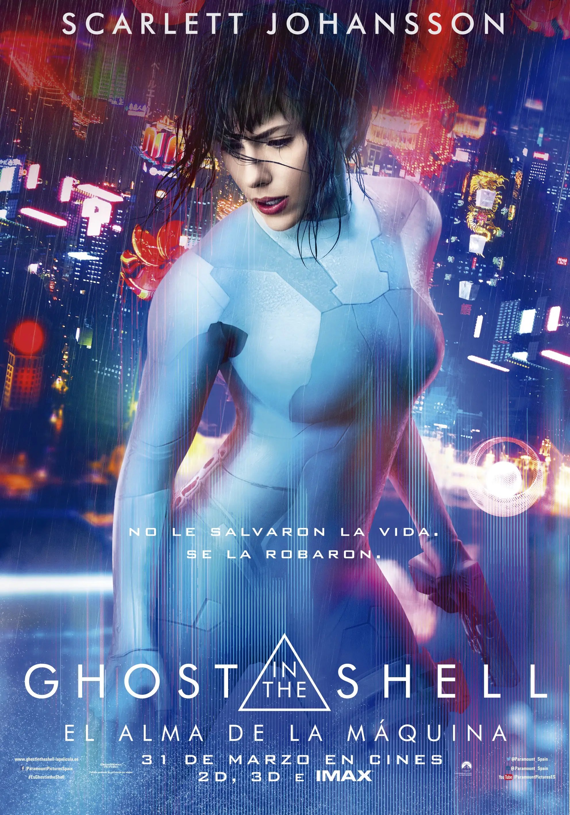 Póster final Ghost in the Shell Estrenos, Cine