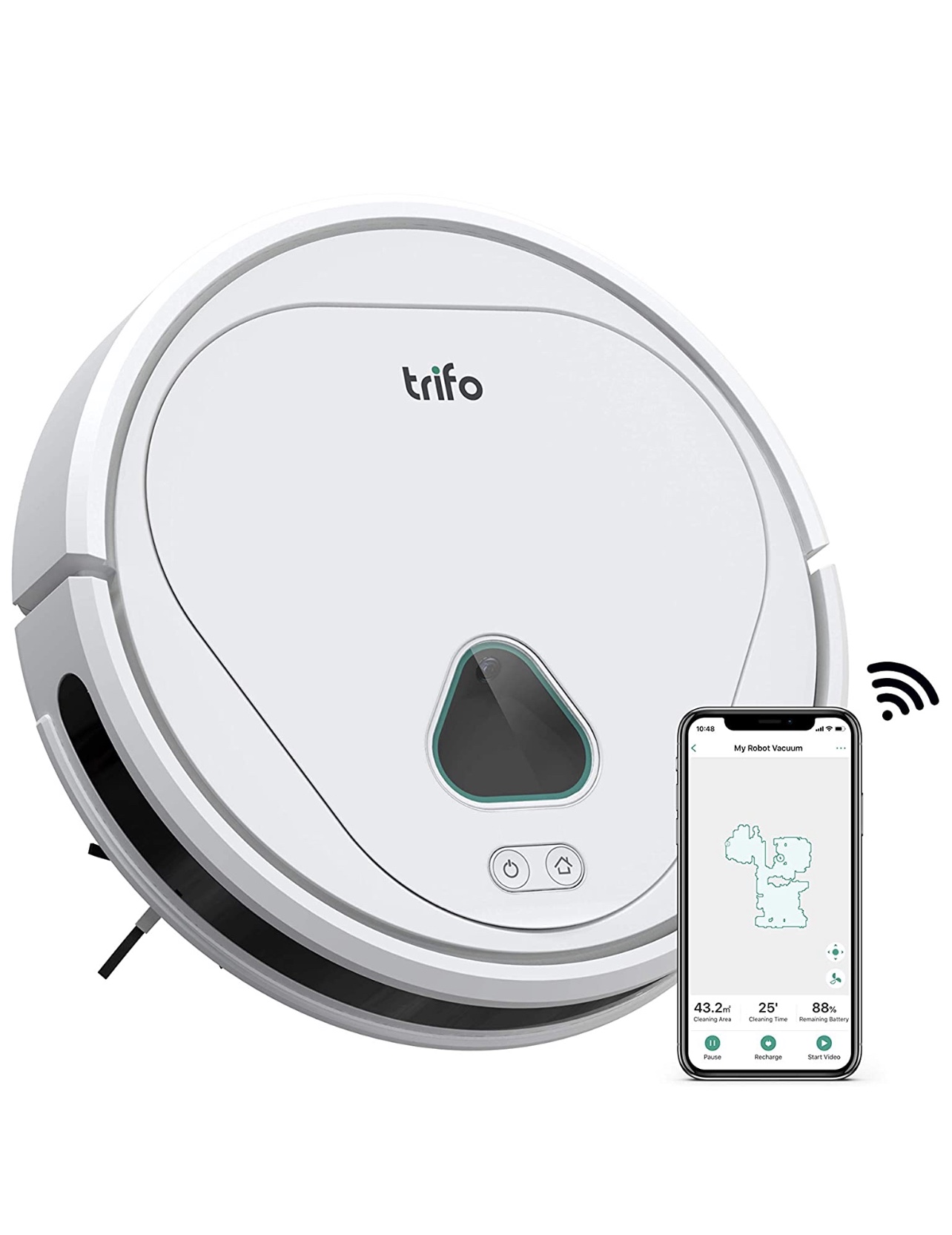 Trifo Max Robot Vacuum Cleaner with Mopping, with AI Powered Home