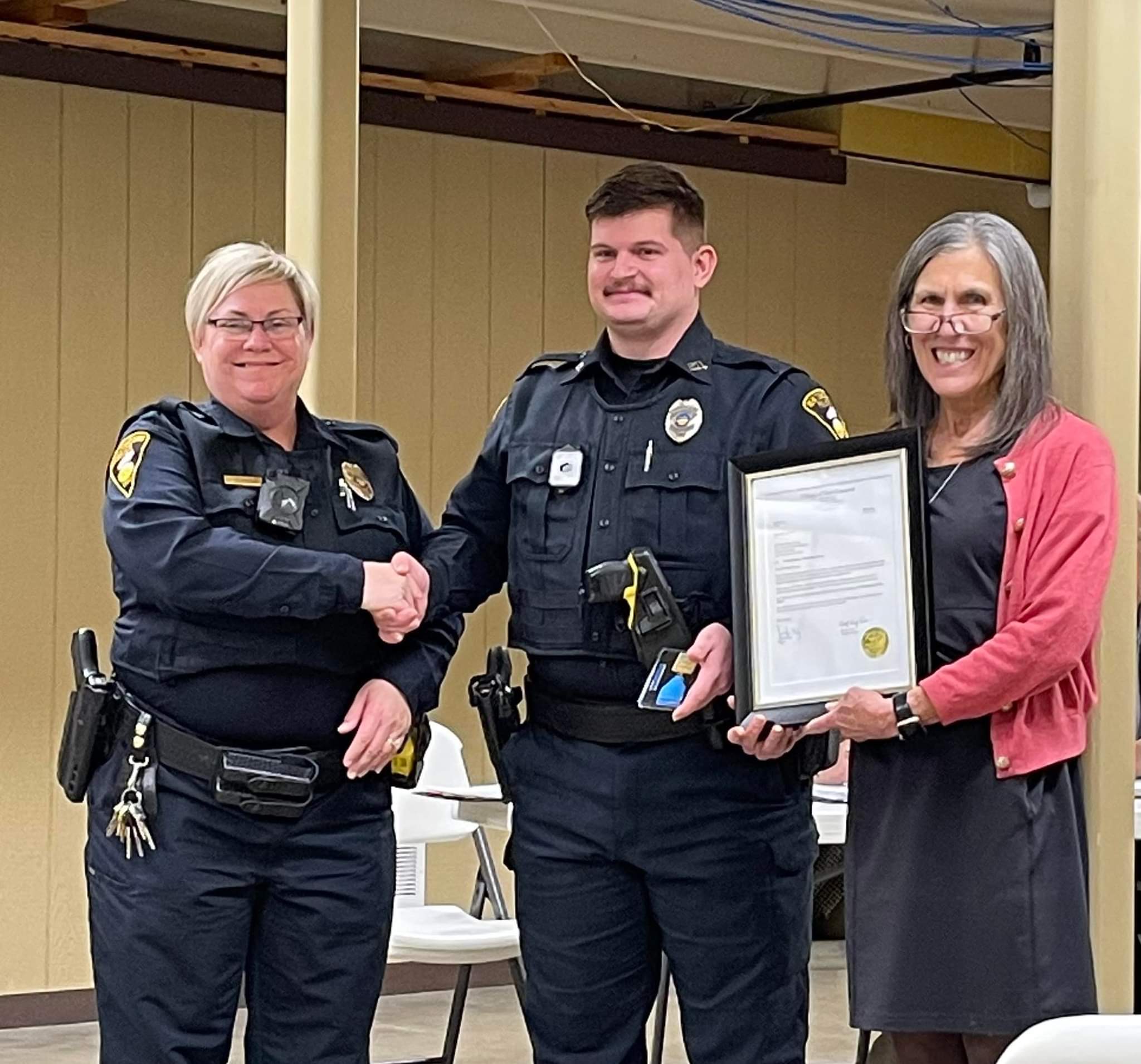 New Concord Police Department and Village Council Recognition Village