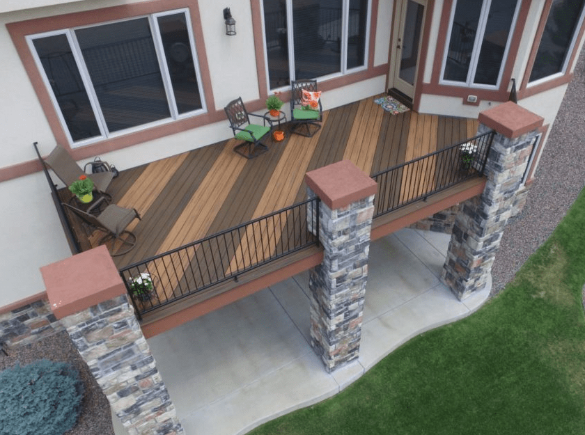 Wood Deck Aurora Custom Decks