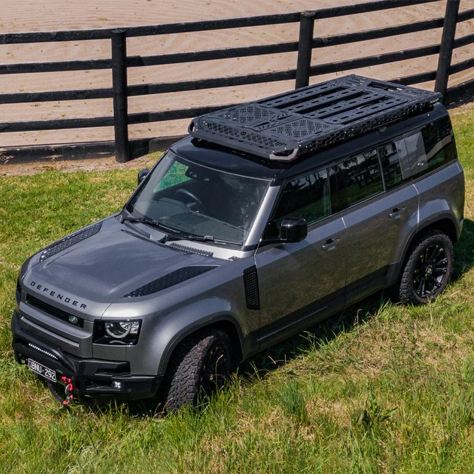 Land Rover Defender Roof Rack and Ladder New Defender Mods