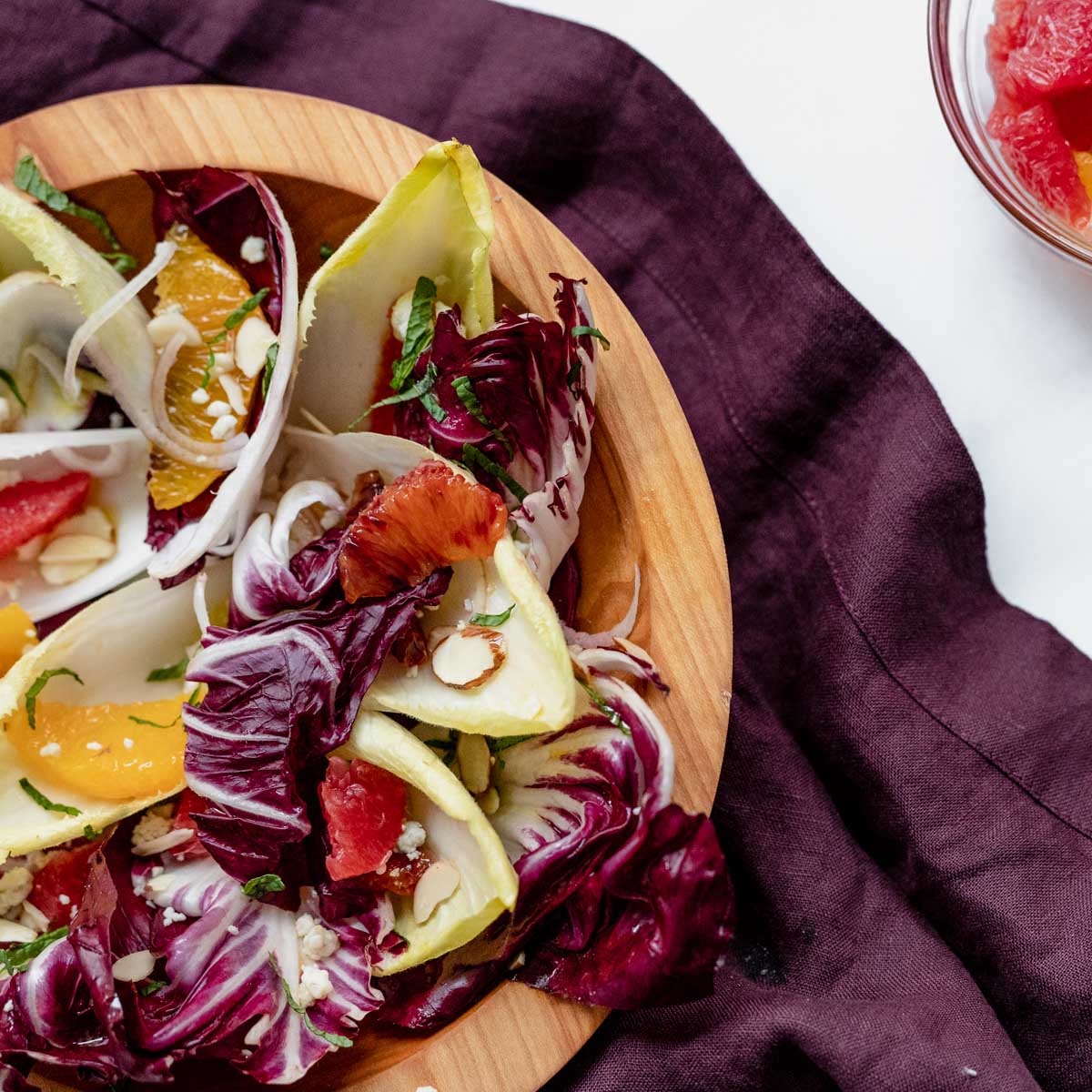 Citrus Radicchio and Endive Salad Newel Tasting Table