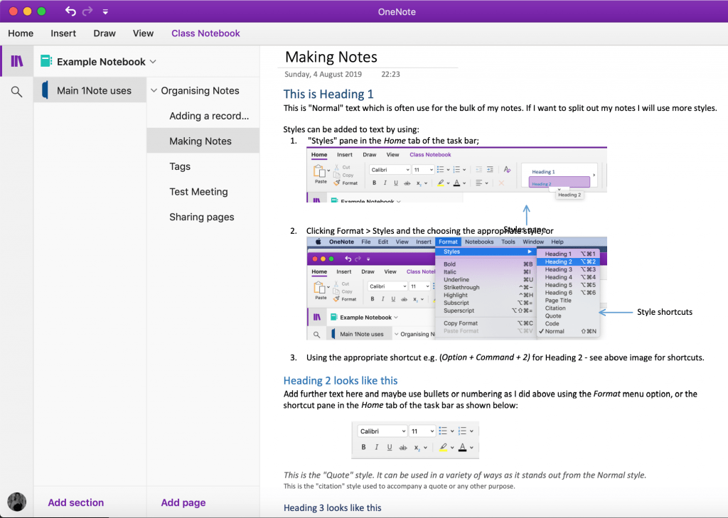 OneNote in 10 steps NEW ENDING