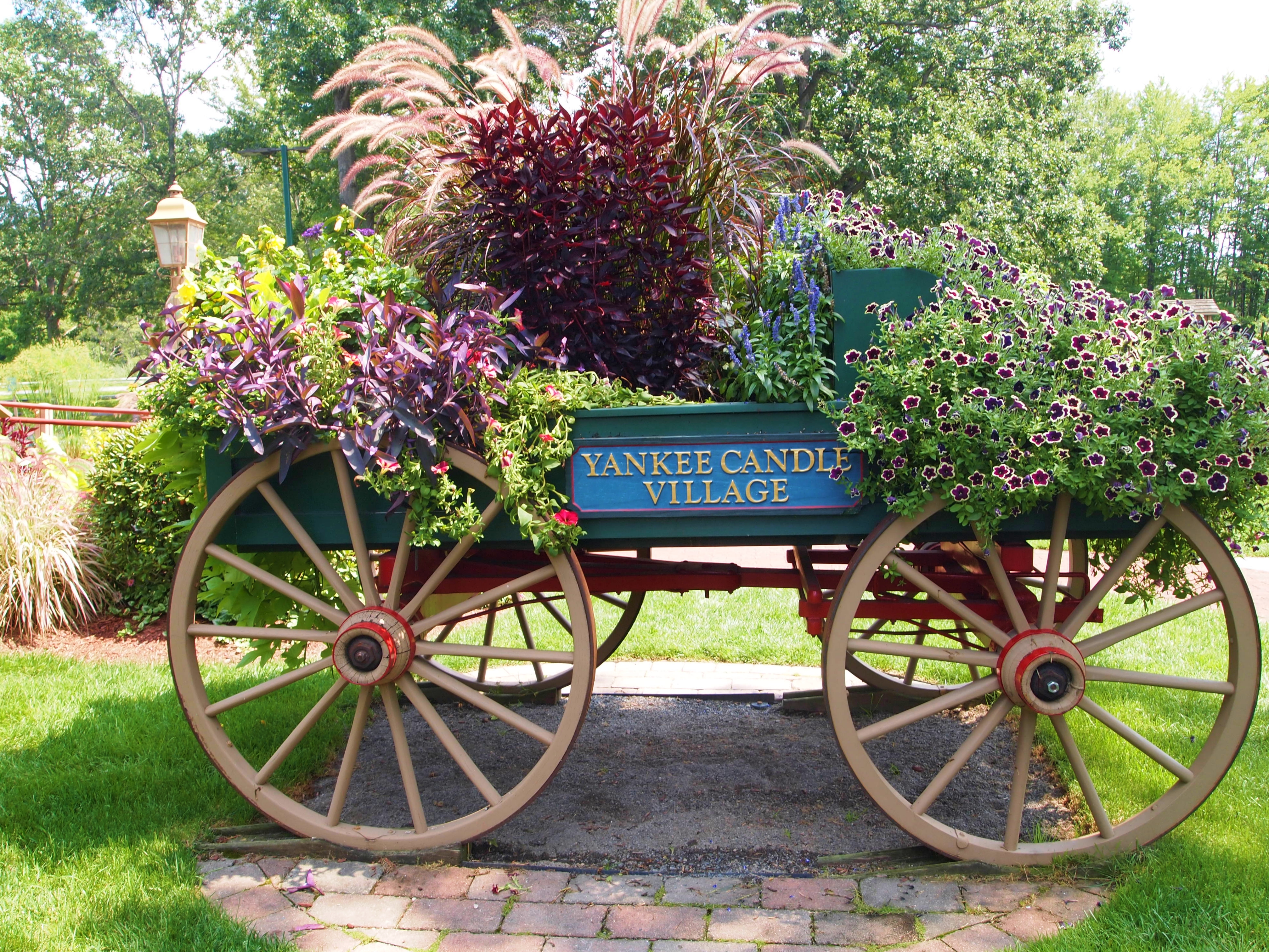 The Yankee Candle Village Store in South Deerfield, Massachusetts New