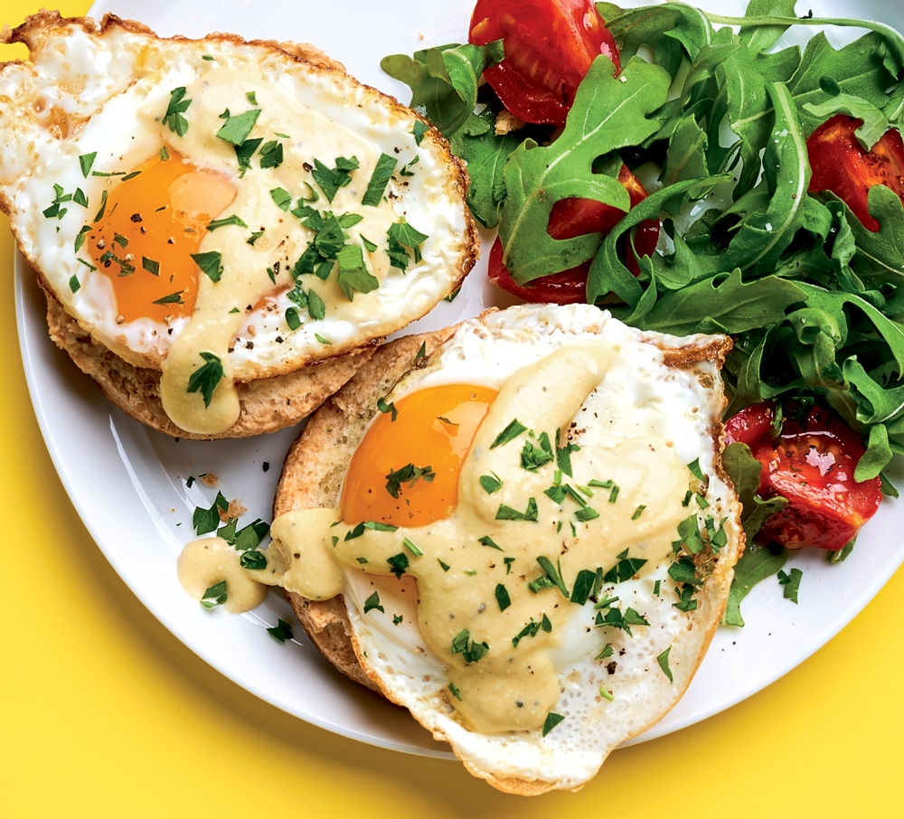 Rosemary Biscuit Eggs Benedict Recipe Yankee Magazine