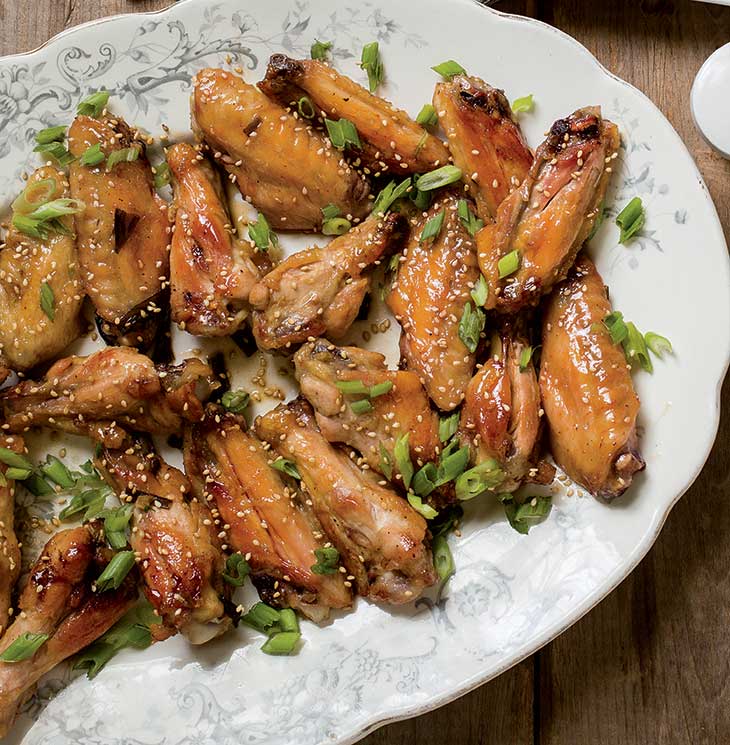 CiderSoyGlazed Chicken Wings New England