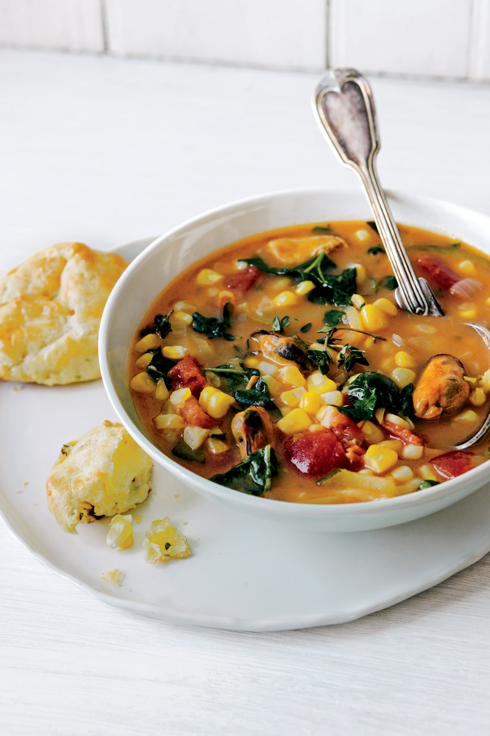 Summer Corn and Smoked Mussel Chowder New England Today