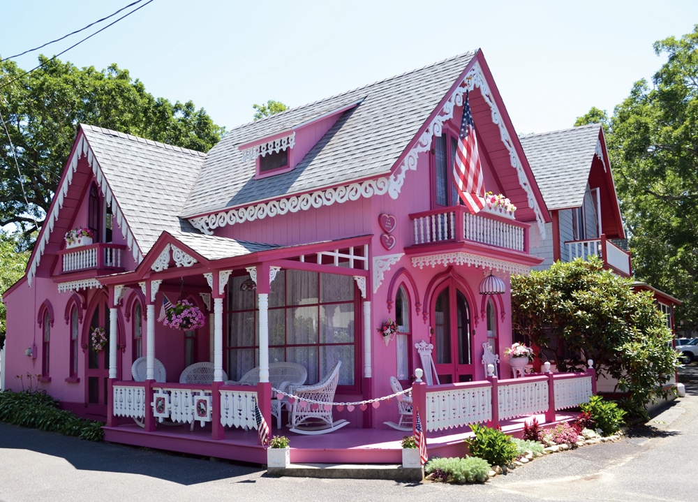 A Gingerbread Cottage on Martha's Vineyard House for Sale New England
