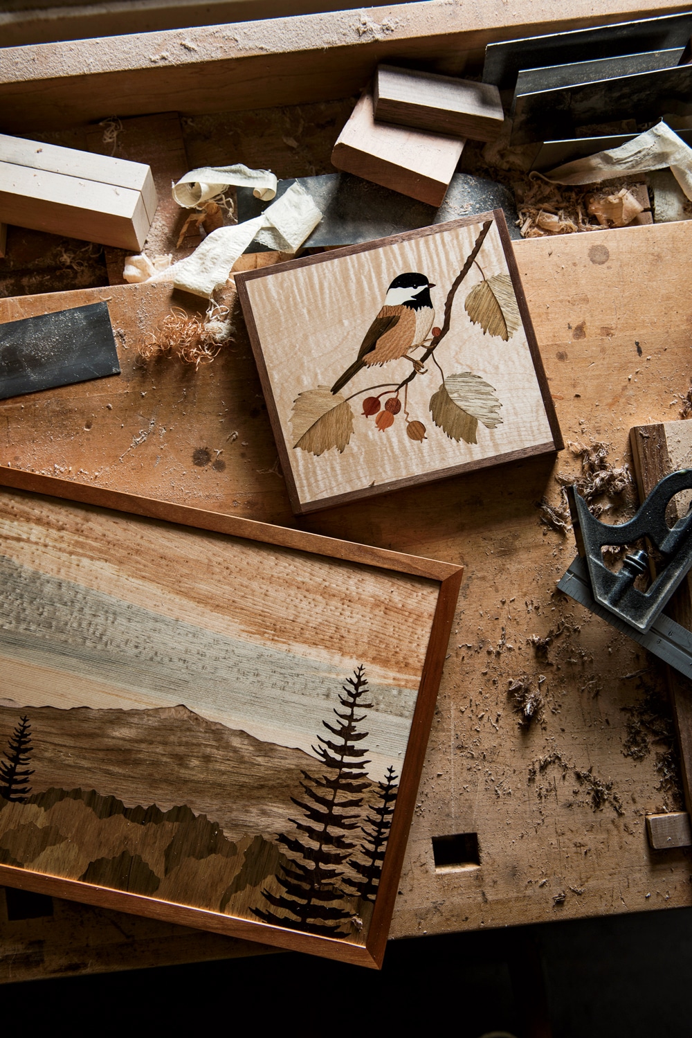 Pictures Hidden in Wood Marquetry with Craig Altobello New England