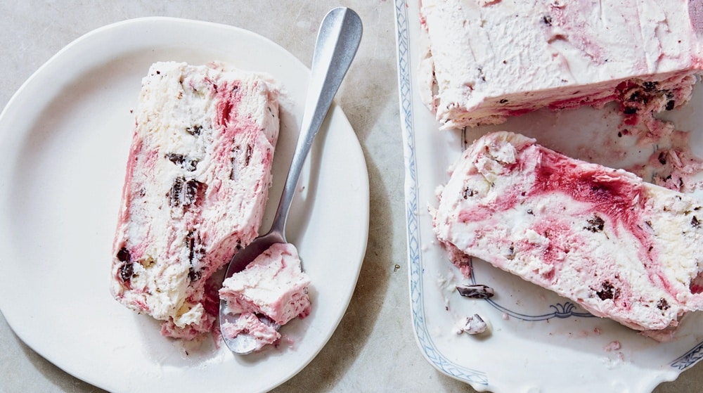 RaspberryChocolate Semifreddo New England Today