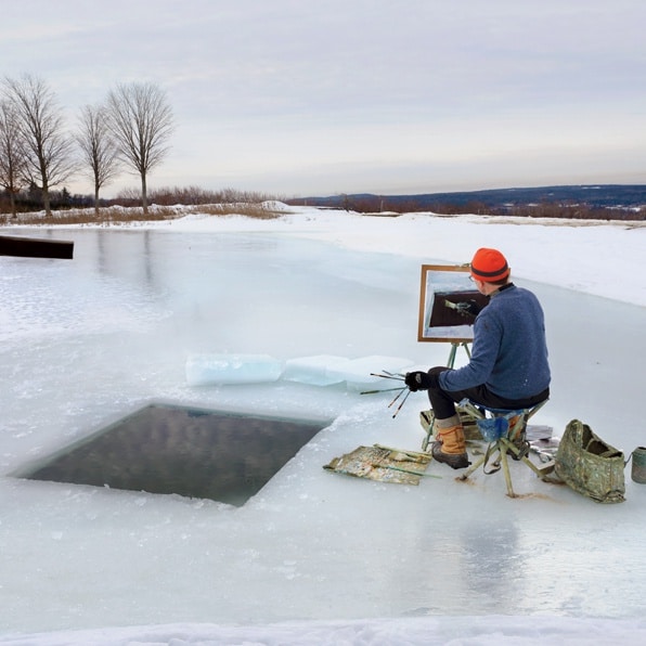 The Artist in Winter Eric Aho New England