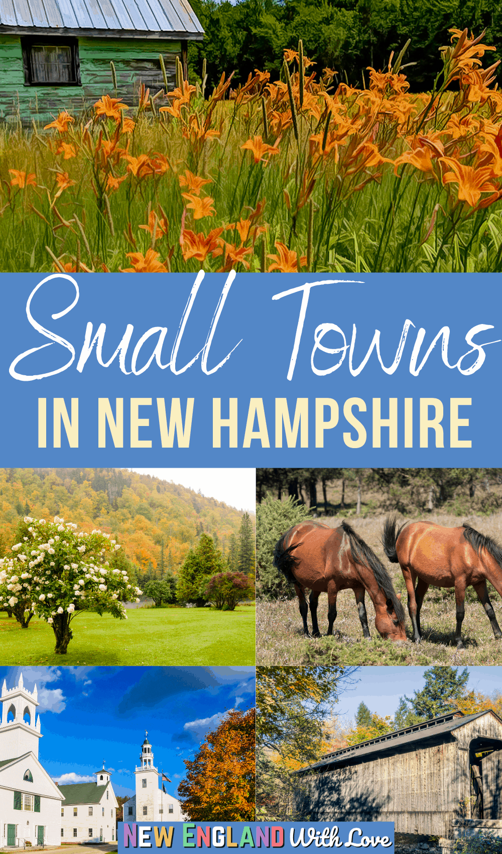 12 Cutest Small Towns in New Hampshire New England With Love