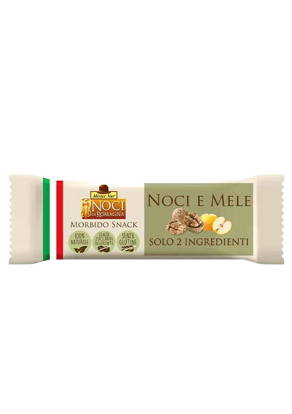 Morbido Snack Mele e Noci di Romagna 28 g New Factor