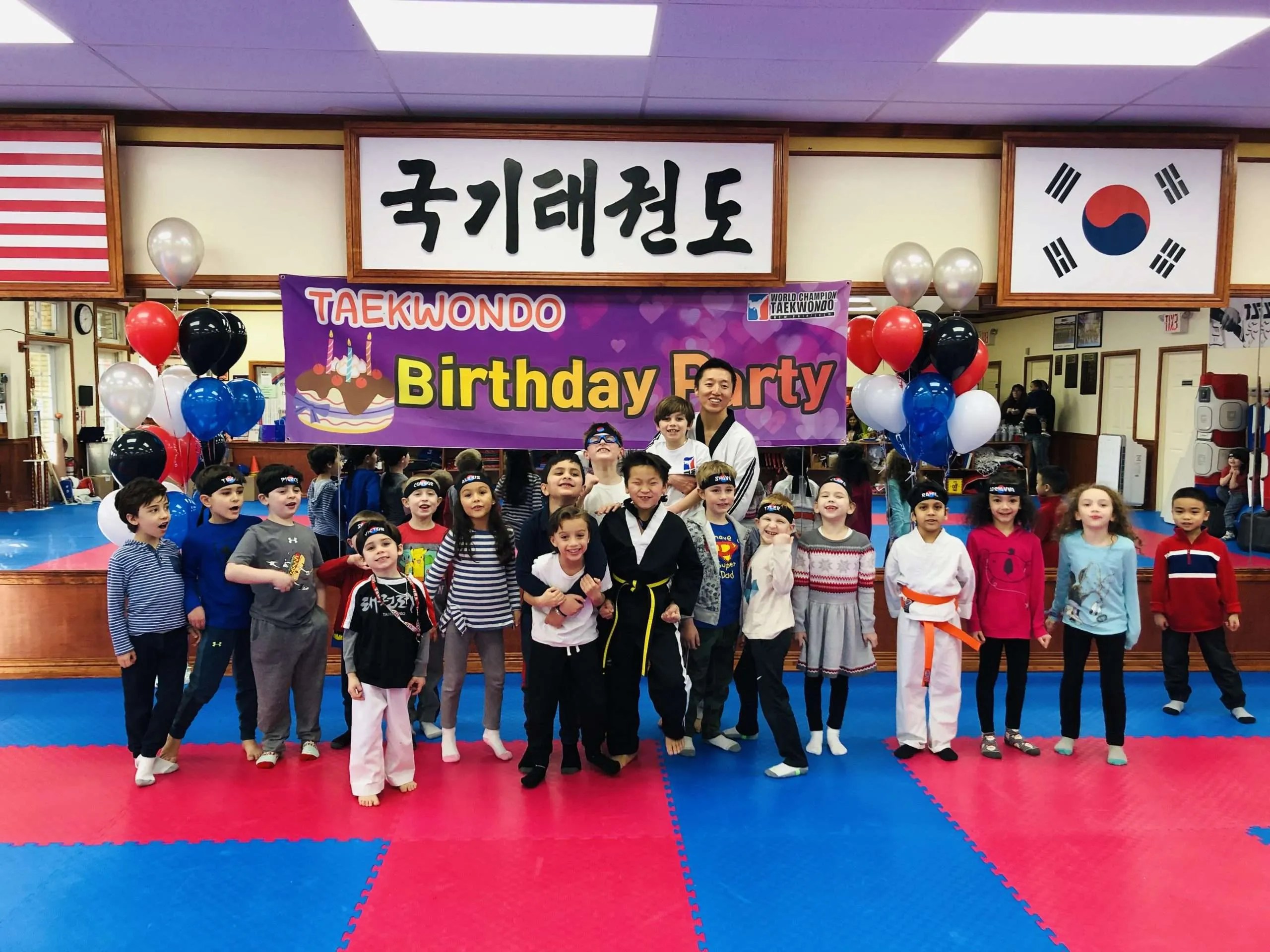Taekwondo Birthday Party World Champion Taekwondo
