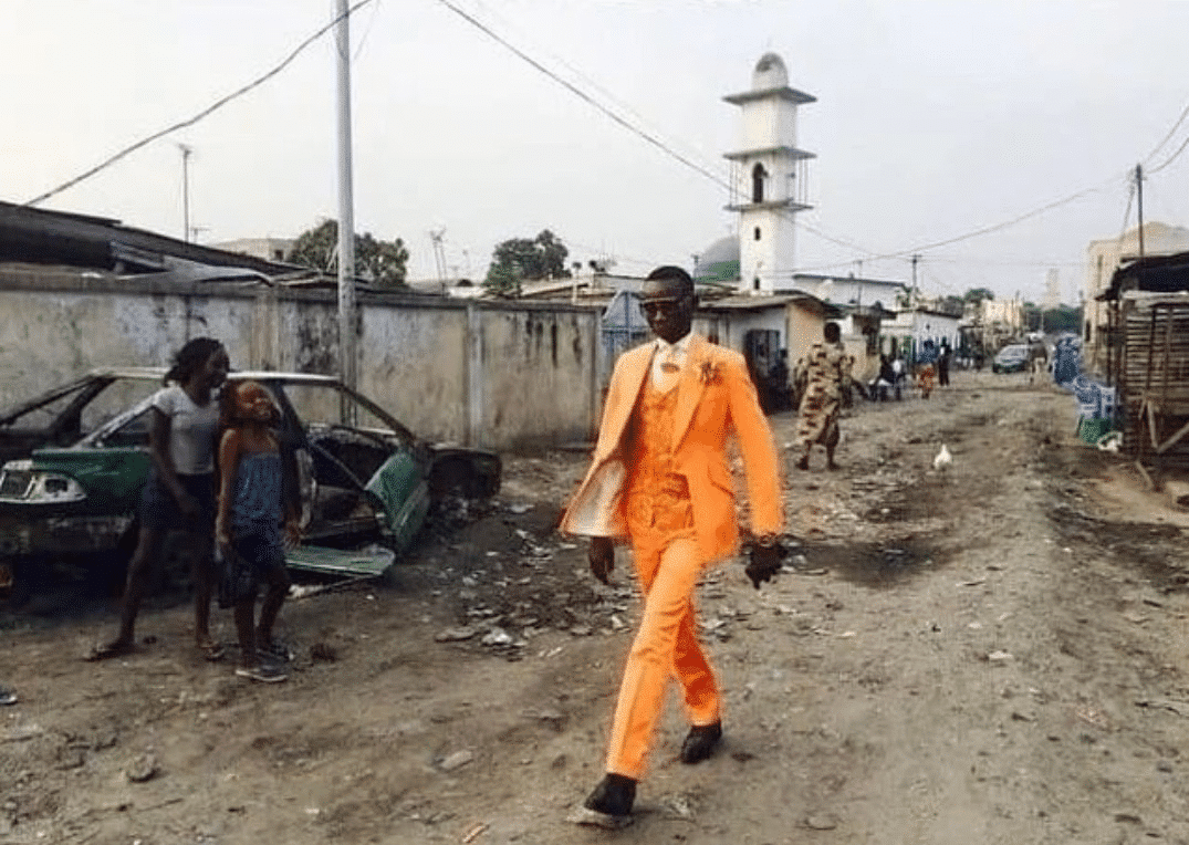 Meme Generator Black Guy in Fancy Orange Suit Newfa Stuff