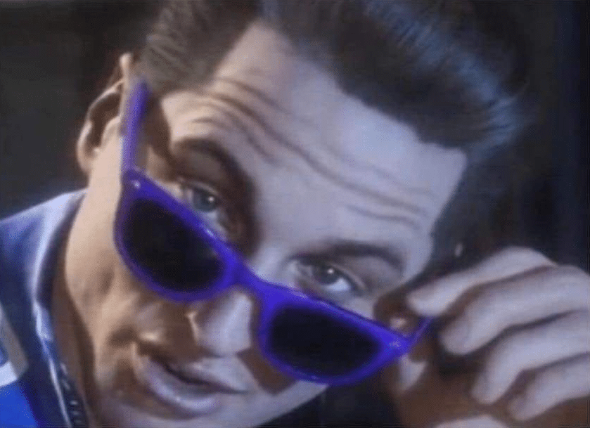 Meme Generator White Guy Lowering Sunglasses Newfa Stuff