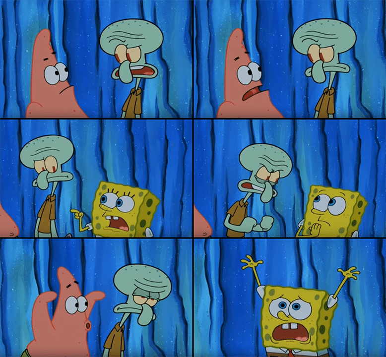 Meme Generator Patrick Scaring Squidward Claustrophobic Newfa Stuff