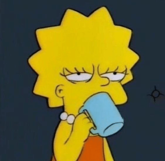 Meme Generator Lisa Drinking Coffee Newfa Stuff