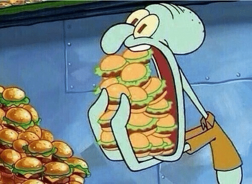 70+ Squidward Eating Krabby Patties Meme Terlengkap Top Gambar 24