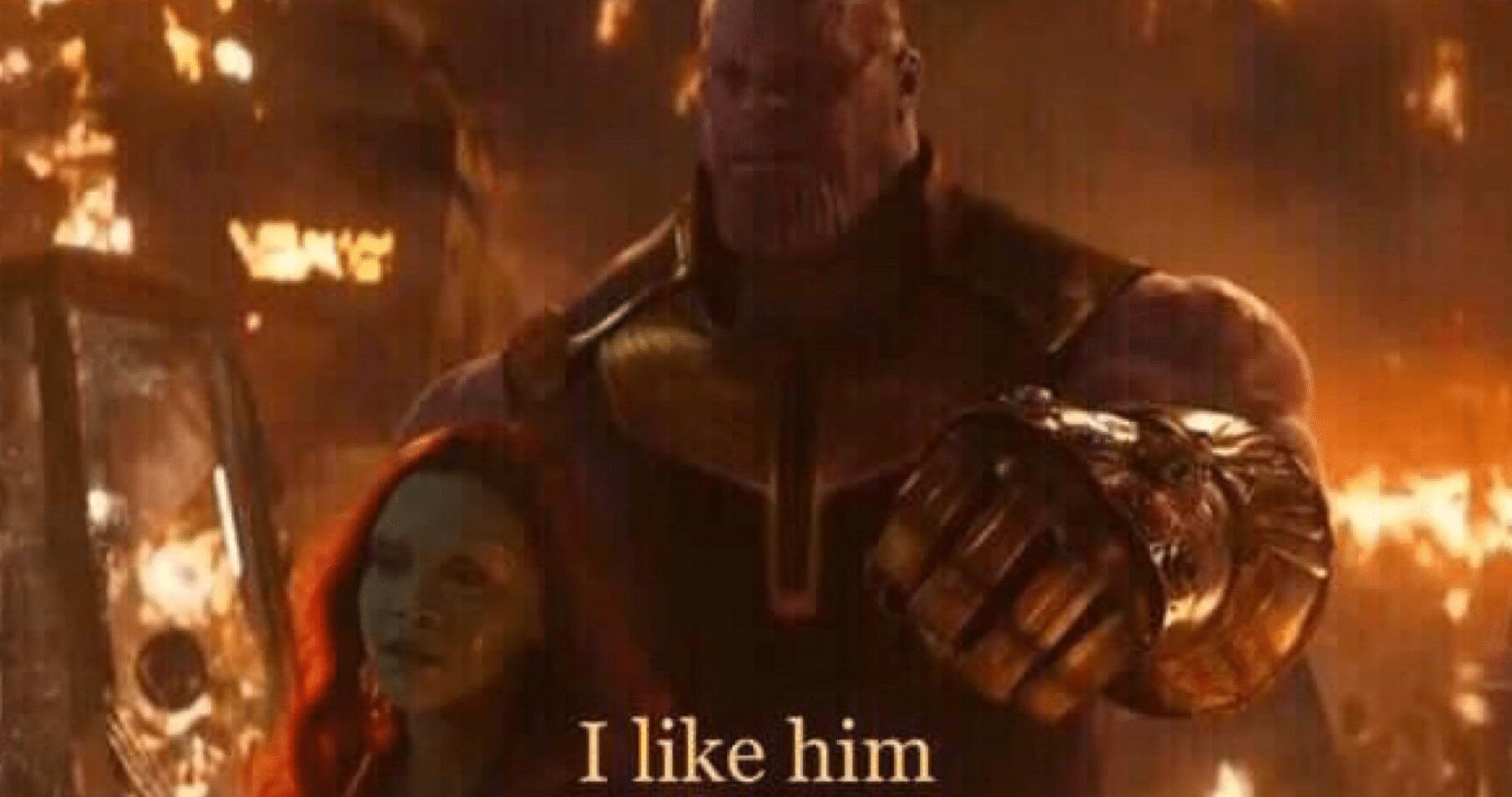 Meme Generator Thanos 'I like him..' Newfa Stuff