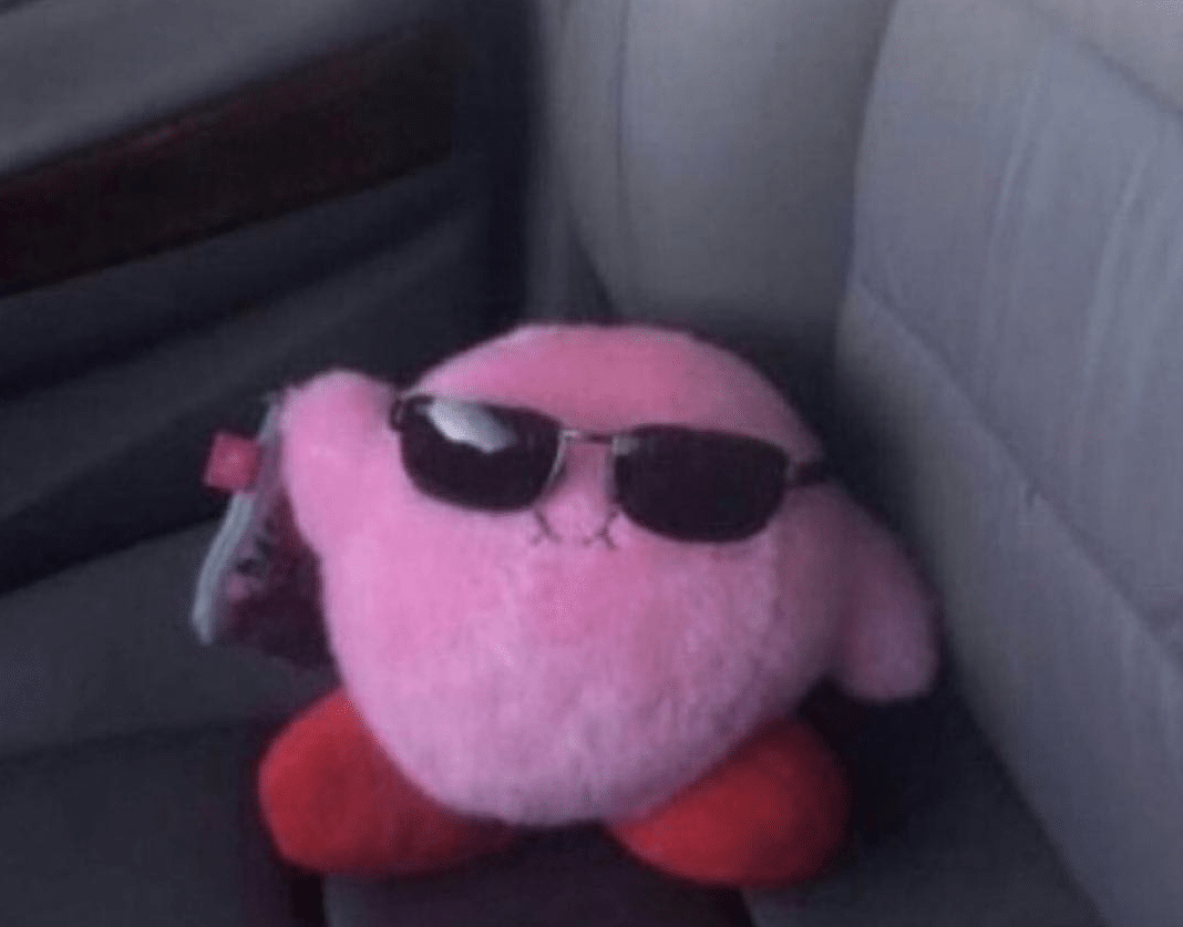 Meme Generator Kirby sitting in car Newfa Stuff