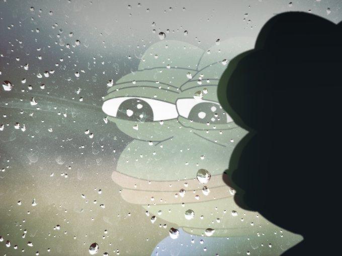 Meme Generator Pepe sad looking out window Newfa Stuff