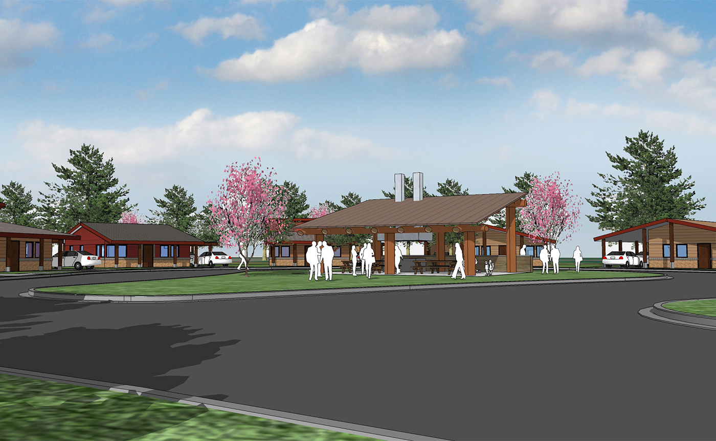 Akhvse Tutcenen (Three Ponds) Addition New Fire Native Design Group